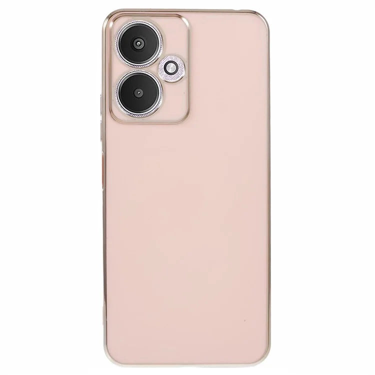 For Xiaomi Redmi 13C 5G / Redmi 13R 5G / Poco M6 5G Case TPU Soft Phone Cover 6D Electroplating