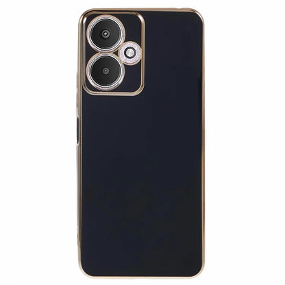 For Xiaomi Redmi 13C 5G / Redmi 13R 5G / Poco M6 5G Case TPU Soft Phone Cover 6D Electroplating