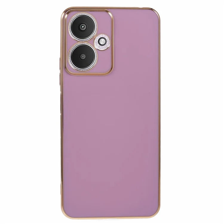 For Xiaomi Redmi 13C 5G / Redmi 13R 5G / Poco M6 5G Case TPU Soft Phone Cover 6D Electroplating