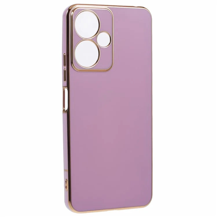 For Xiaomi Redmi 13C 5G / Redmi 13R 5G / Poco M6 5G Case TPU Soft Phone Cover 6D Electroplating