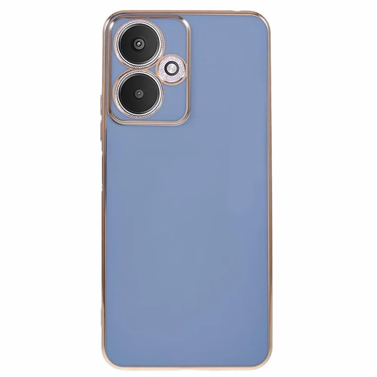 For Xiaomi Redmi 13C 5G / Redmi 13R 5G / Poco M6 5G Case TPU Soft Phone Cover 6D Electroplating
