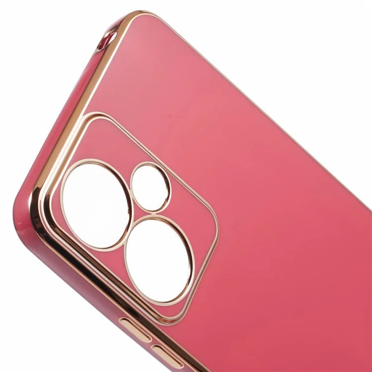 For Xiaomi Redmi 13C 5G / Redmi 13R 5G / Poco M6 5G Case TPU Soft Phone Cover 6D Electroplating