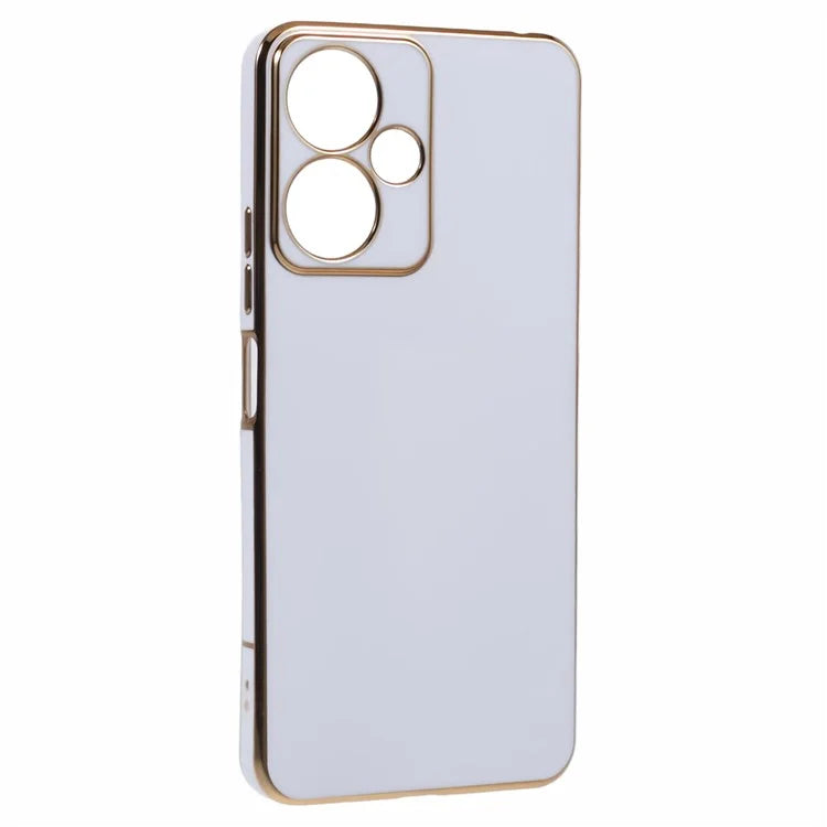 For Xiaomi Redmi 13C 5G / Redmi 13R 5G / Poco M6 5G Case TPU Soft Phone Cover 6D Electroplating