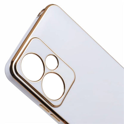 For Xiaomi Redmi 13C 5G / Redmi 13R 5G / Poco M6 5G Case TPU Soft Phone Cover 6D Electroplating