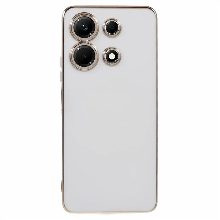 For Infinix Note 30 4G Case 6D Electroplating TPU Shockproof Protective Cover