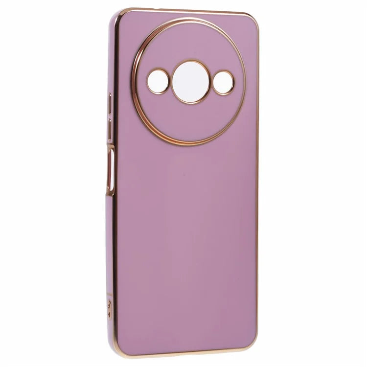 For Xiaomi Redmi A3 4G / Poco C61 4G Case 6D Electroplating TPU Phone Cover Precise Cutouts