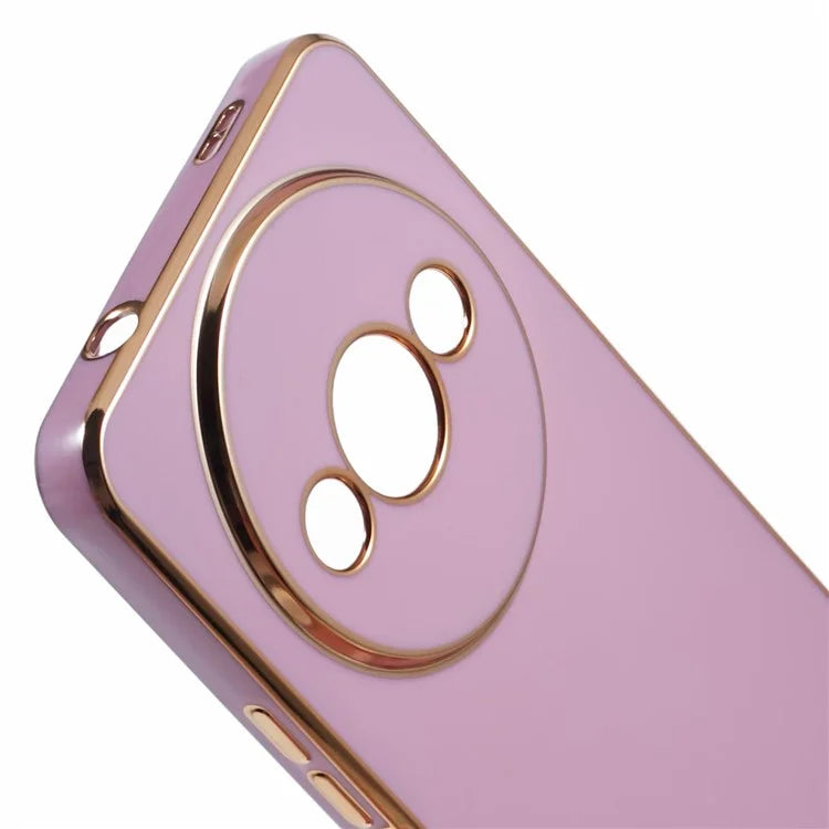 For Xiaomi Redmi A3 4G / Poco C61 4G Case 6D Electroplating TPU Phone Cover Precise Cutouts