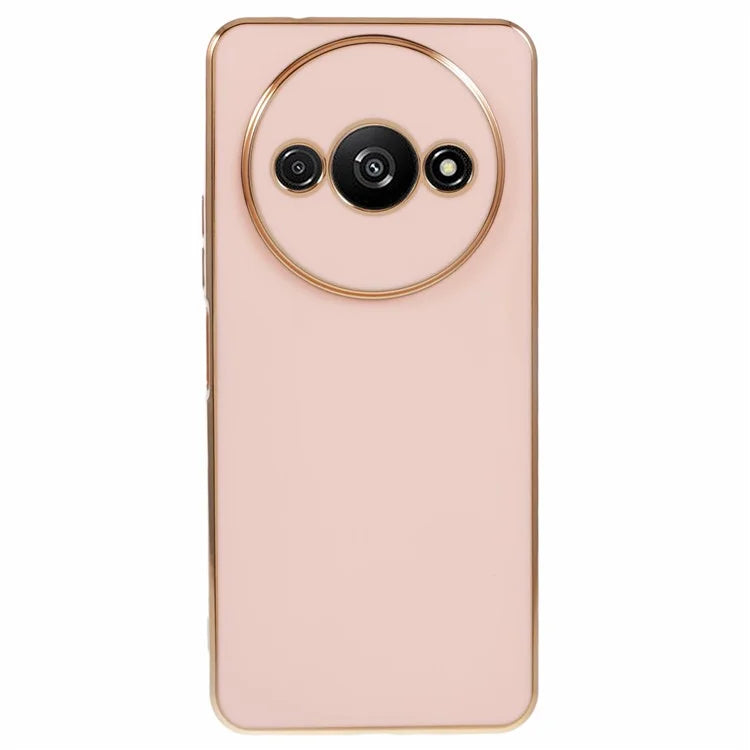 For Xiaomi Redmi A3 4G / Poco C61 4G Case 6D Electroplating TPU Phone Cover Precise Cutouts