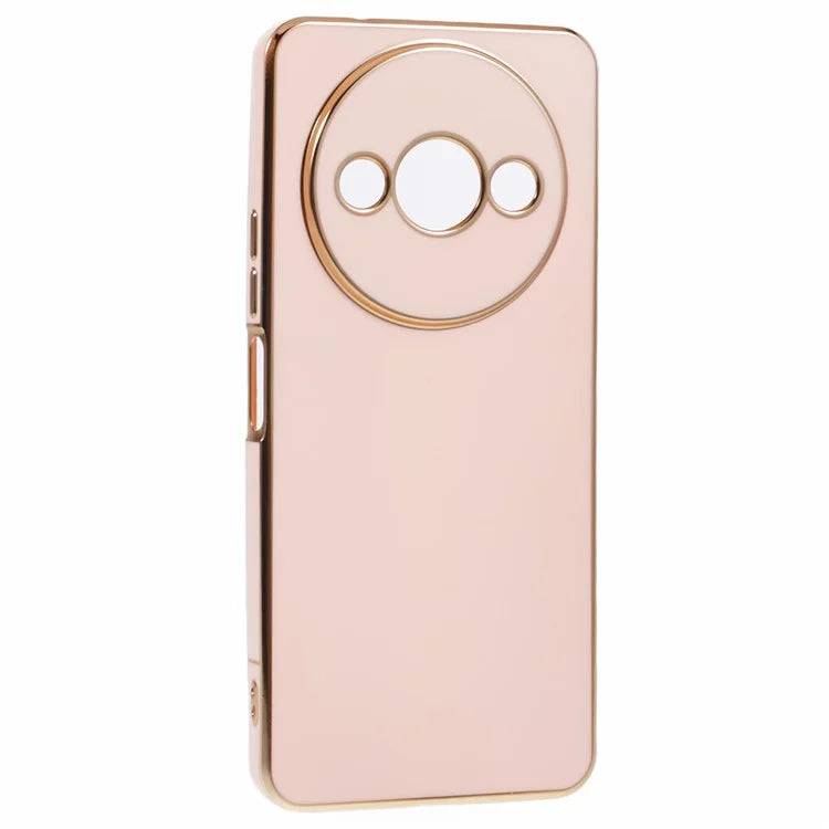For Xiaomi Redmi A3 4G / Poco C61 4G Case 6D Electroplating TPU Phone Cover Precise Cutouts