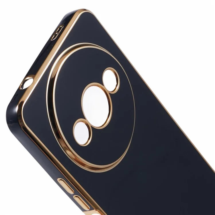 For Xiaomi Redmi A3 4G / Poco C61 4G Case 6D Electroplating TPU Phone Cover Precise Cutouts