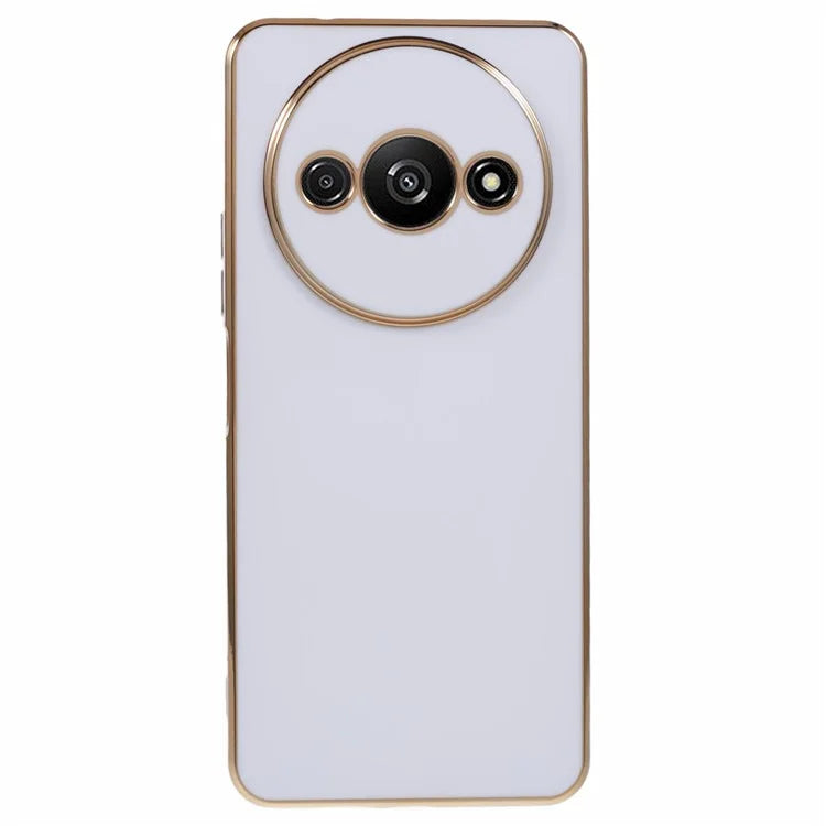 For Xiaomi Redmi A3 4G / Poco C61 4G Case 6D Electroplating TPU Phone Cover Precise Cutouts