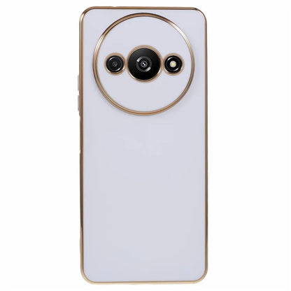 For Xiaomi Redmi A3 4G / Poco C61 4G Case 6D Electroplating TPU Phone Cover Precise Cutouts