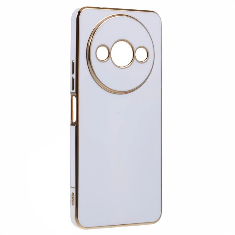 For Xiaomi Redmi A3 4G / Poco C61 4G Case 6D Electroplating TPU Phone Cover Precise Cutouts