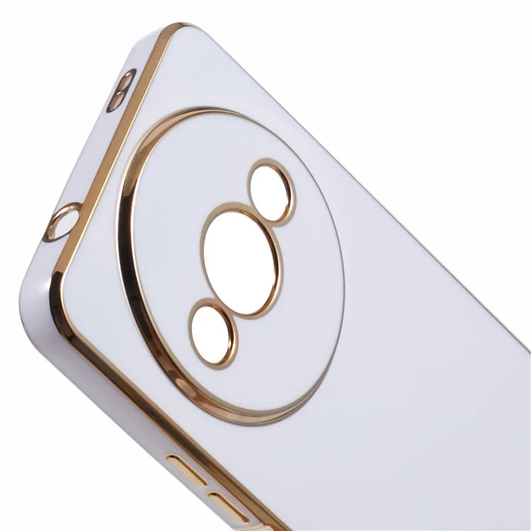 For Xiaomi Redmi A3 4G / Poco C61 4G Case 6D Electroplating TPU Phone Cover Precise Cutouts