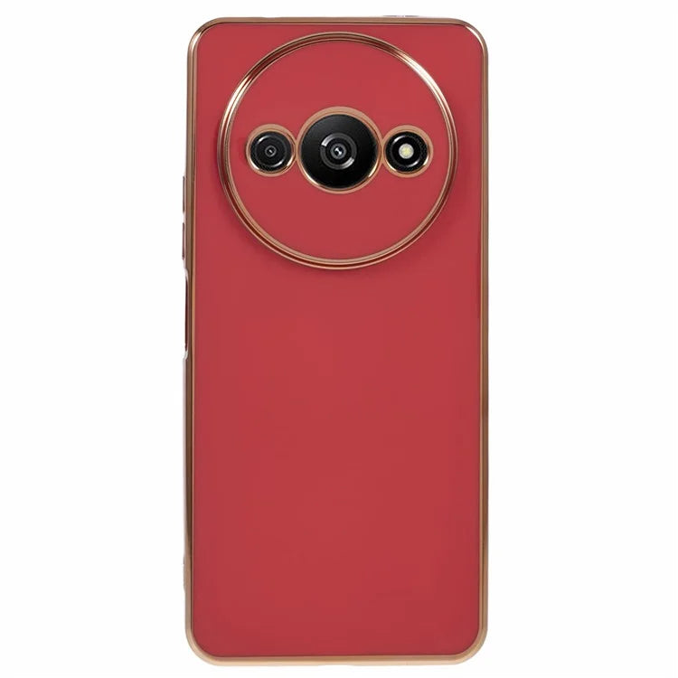For Xiaomi Redmi A3 4G / Poco C61 4G Case 6D Electroplating TPU Phone Cover Precise Cutouts