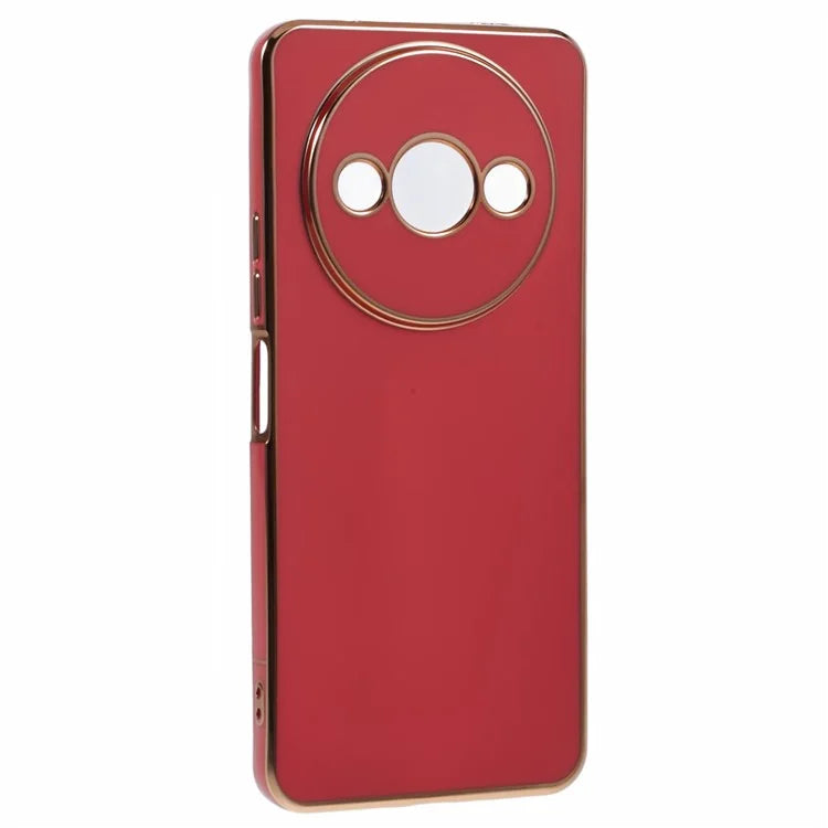 For Xiaomi Redmi A3 4G / Poco C61 4G Case 6D Electroplating TPU Phone Cover Precise Cutouts