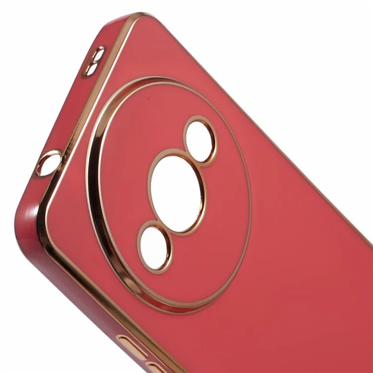 For Xiaomi Redmi A3 4G / Poco C61 4G Case 6D Electroplating TPU Phone Cover Precise Cutouts