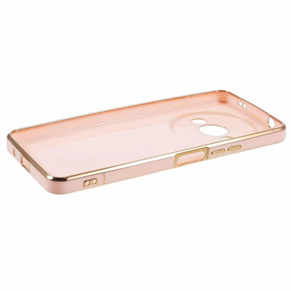 For Xiaomi Redmi A3 4G / Poco C61 4G Electroplating Case Astronaut Kickstand Design TPU Phone Cover