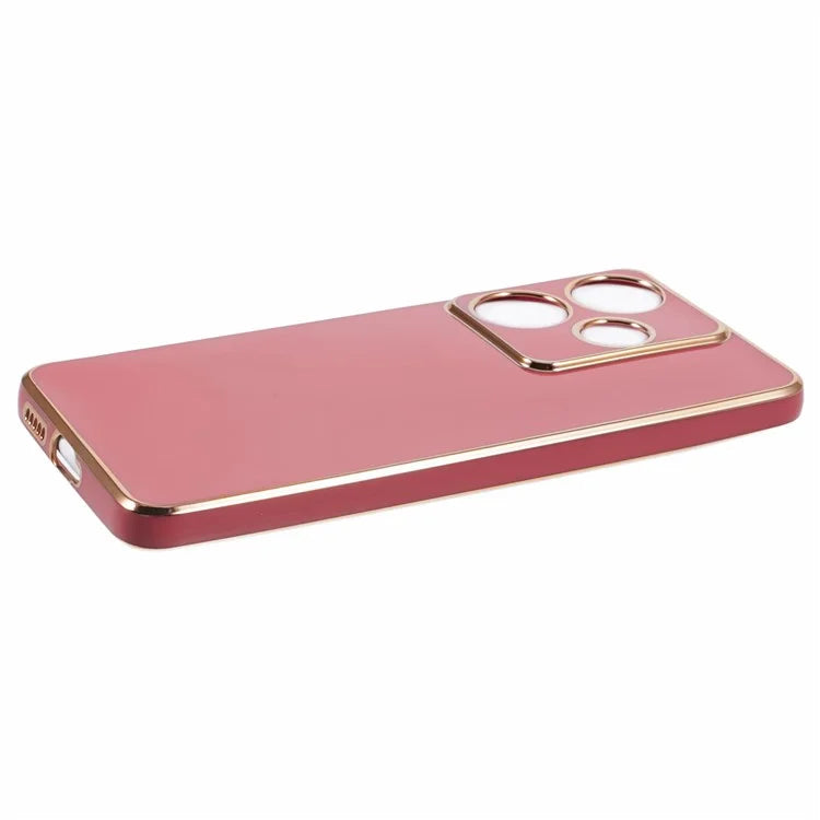 For Xiaomi Redmi Turbo 3 5G / Poco F6 5G Case Soft TPU Anti-Scratch Phone Cover 6D Electroplating