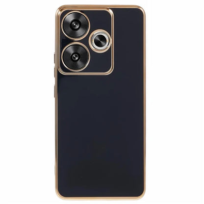 For Xiaomi Redmi Turbo 3 5G / Poco F6 5G Case Soft TPU Anti-Scratch Phone Cover 6D Electroplating