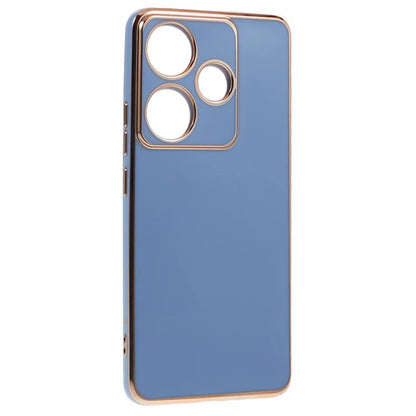 For Xiaomi Redmi Turbo 3 5G / Poco F6 5G Case Soft TPU Anti-Scratch Phone Cover 6D Electroplating
