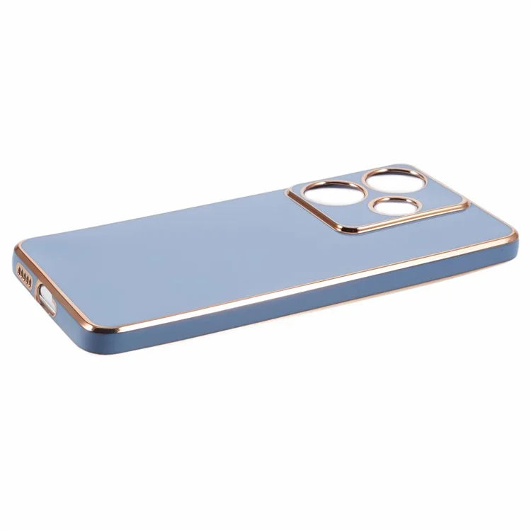 For Xiaomi Redmi Turbo 3 5G / Poco F6 5G Case Soft TPU Anti-Scratch Phone Cover 6D Electroplating