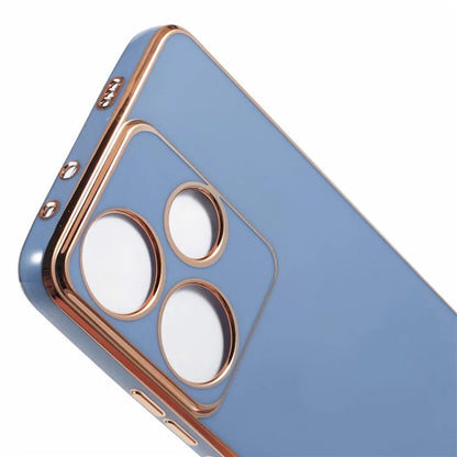 For Xiaomi Redmi Turbo 3 5G / Poco F6 5G Case Soft TPU Anti-Scratch Phone Cover 6D Electroplating