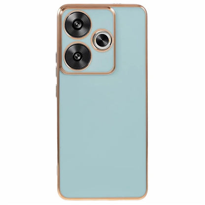 For Xiaomi Redmi Turbo 3 5G / Poco F6 5G Case Soft TPU Anti-Scratch Phone Cover 6D Electroplating