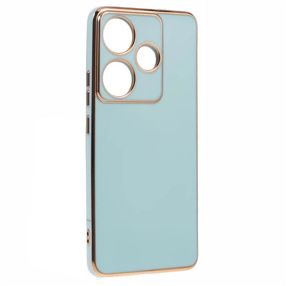 For Xiaomi Redmi Turbo 3 5G / Poco F6 5G Case Soft TPU Anti-Scratch Phone Cover 6D Electroplating