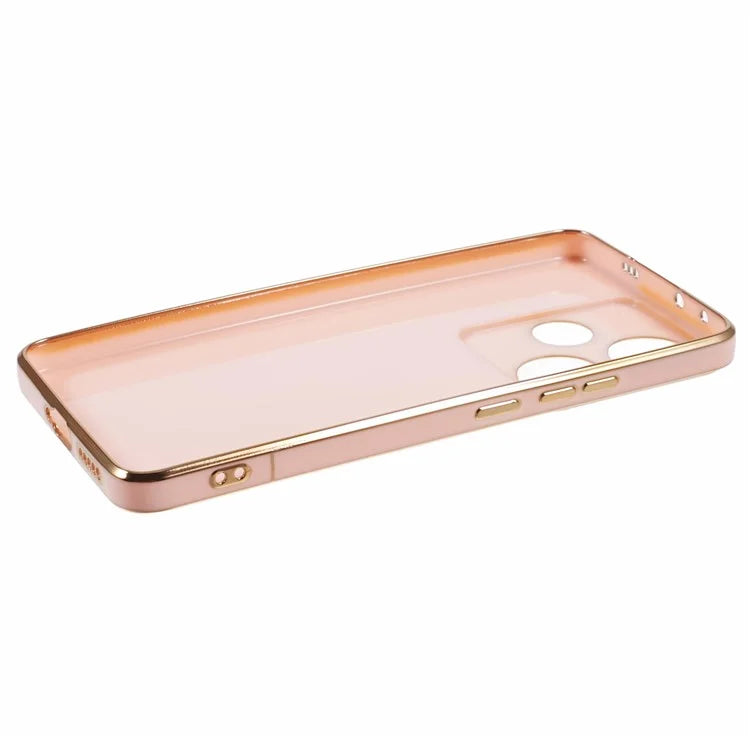 For Xiaomi Redmi Turbo 3 5G / Poco F6 5G Case Soft TPU Anti-Scratch Phone Cover 6D Electroplating