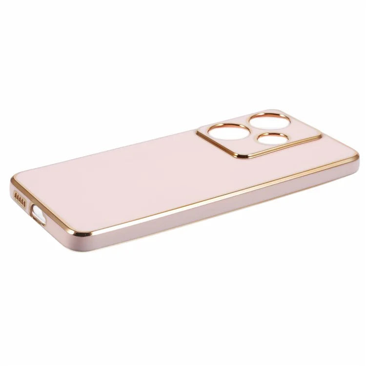 For Xiaomi Redmi Turbo 3 5G / Poco F6 5G Case Soft TPU Anti-Scratch Phone Cover 6D Electroplating