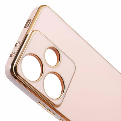 For Xiaomi Redmi Turbo 3 5G / Poco F6 5G Case Soft TPU Anti-Scratch Phone Cover 6D Electroplating