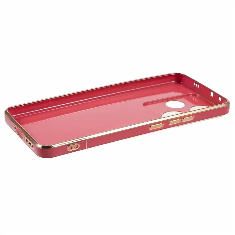 For Xiaomi Redmi Turbo 3 5G / Poco F6 5G Case TPU Phone Cover Electroplating Astronaut Hidden Kickstand