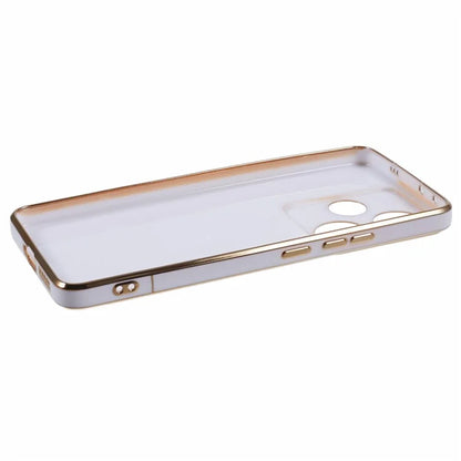 For Xiaomi Redmi Turbo 3 5G / Poco F6 5G Case TPU Phone Cover Electroplating Astronaut Hidden Kickstand