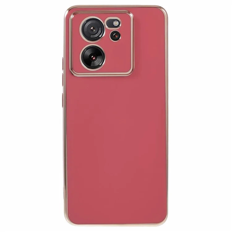 For Xiaomi 13T / 13T Pro / Redmi K60 Ultra Case TPU 6D Electroplating Phone Cover Glossy Surface