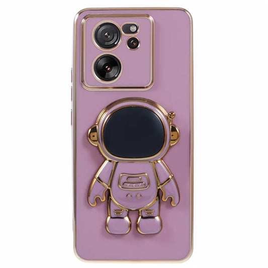 For Xiaomi 13T / 13T Pro / Redmi K60 Ultra Case Electroplating Astronaut TPU Phone Cover