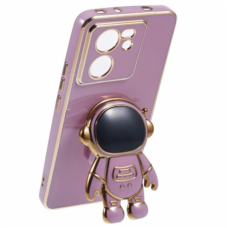 For Xiaomi 13T / 13T Pro / Redmi K60 Ultra Case Electroplating Astronaut TPU Phone Cover