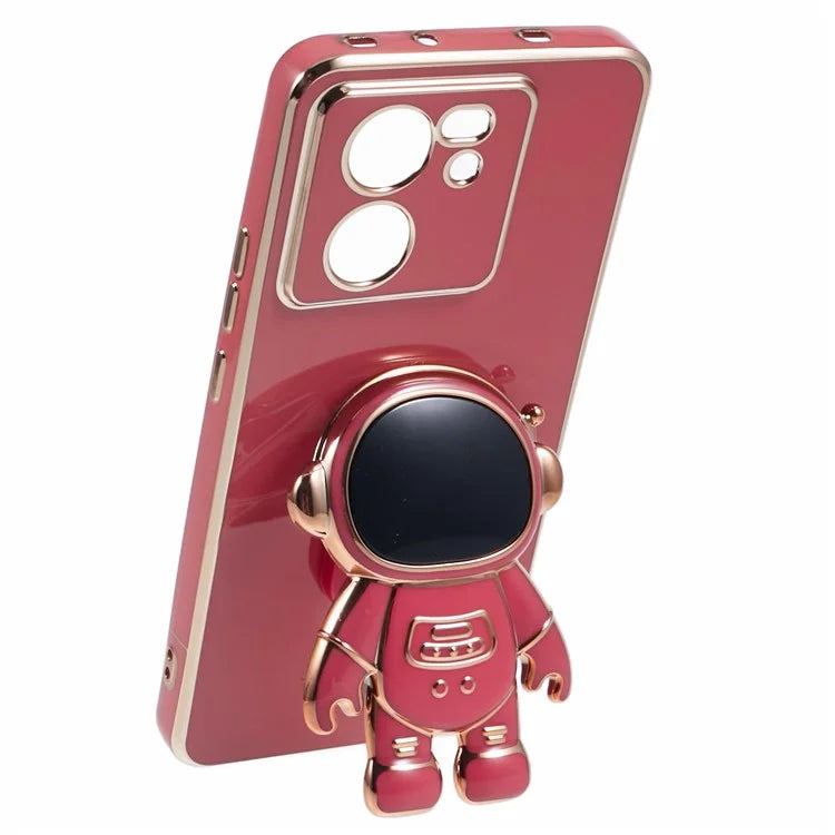 For Xiaomi 13T / 13T Pro / Redmi K60 Ultra Case Electroplating Astronaut TPU Phone Cover