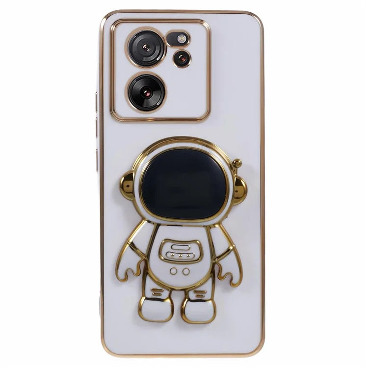 For Xiaomi 13T / 13T Pro / Redmi K60 Ultra Case Electroplating Astronaut TPU Phone Cover