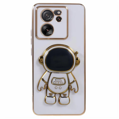 For Xiaomi 13T / 13T Pro / Redmi K60 Ultra Case Electroplating Astronaut TPU Phone Cover