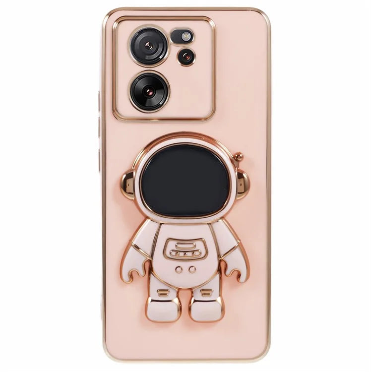 For Xiaomi 13T / 13T Pro / Redmi K60 Ultra Case Electroplating Astronaut TPU Phone Cover