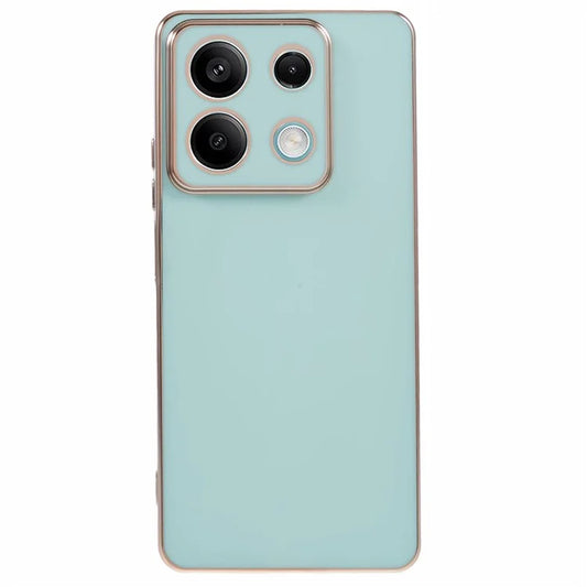 For Xiaomi Redmi Note 13 5G / Note 13R Pro 5G Case 6D Electroplating TPU Phone Cover Camera Lens Protection