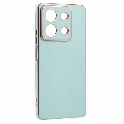 For Xiaomi Redmi Note 13 5G / Note 13R Pro 5G Case 6D Electroplating TPU Phone Cover Camera Lens Protection