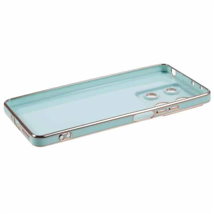 For Xiaomi Redmi Note 13 5G / Note 13R Pro 5G Case 6D Electroplating TPU Phone Cover Camera Lens Protection