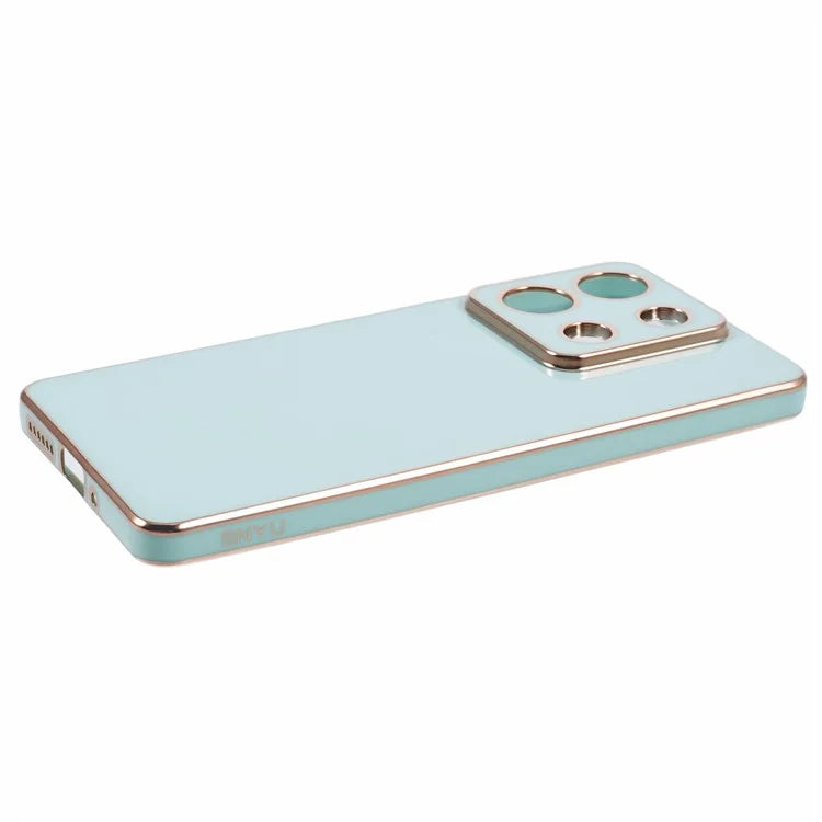 For Xiaomi Redmi Note 13 5G / Note 13R Pro 5G Case 6D Electroplating TPU Phone Cover Camera Lens Protection