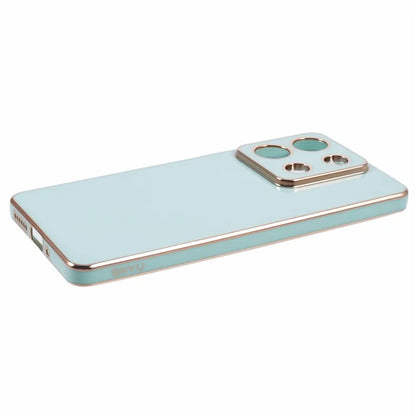 For Xiaomi Redmi Note 13 5G / Note 13R Pro 5G Case 6D Electroplating TPU Phone Cover Camera Lens Protection
