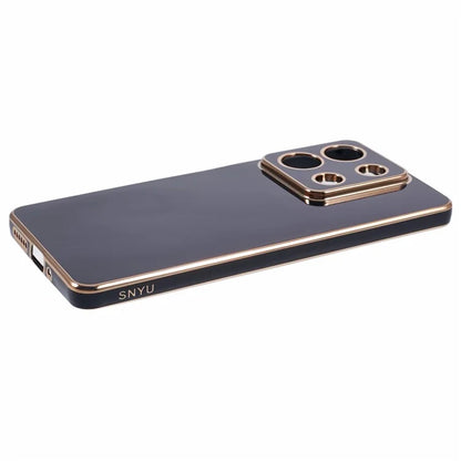 For Xiaomi Redmi Note 13 5G / Note 13R Pro 5G Case 6D Electroplating TPU Phone Cover Camera Lens Protection
