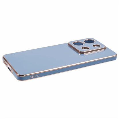 For Xiaomi Redmi Note 13 5G / Note 13R Pro 5G Case 6D Electroplating TPU Phone Cover Camera Lens Protection