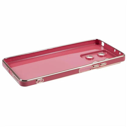 For Xiaomi Redmi Note 13 5G / Note 13R Pro 5G Case Electroplating TPU Phone Cover Astronaut Folding Bracket