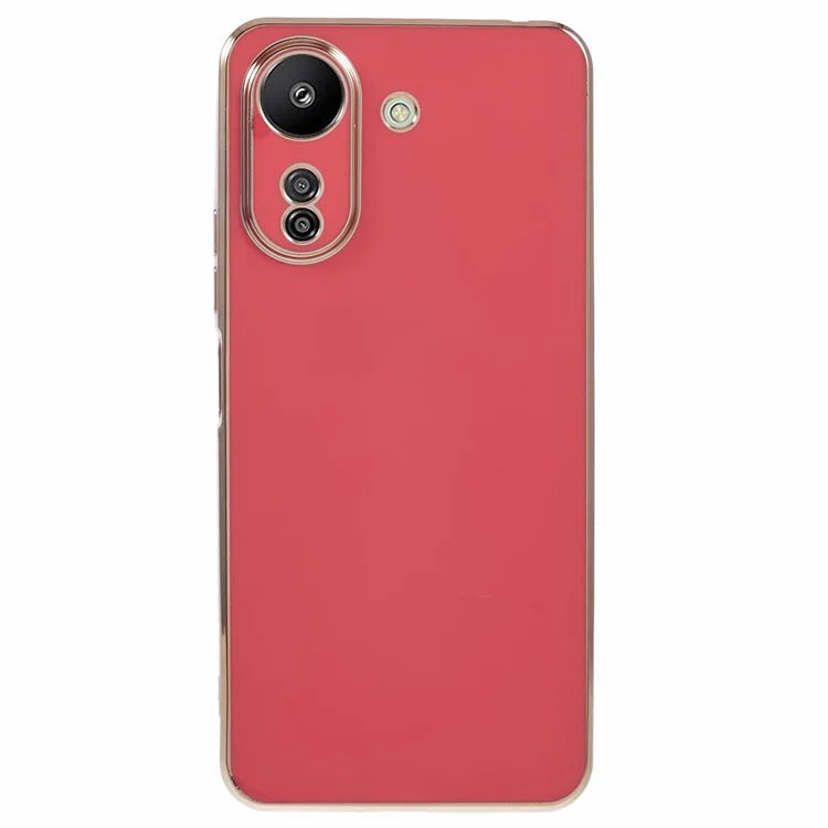 For Xiaomi Redmi 13C 4G / Poco C65 4G Case 6D Electroplating TPU Soft Back Cover